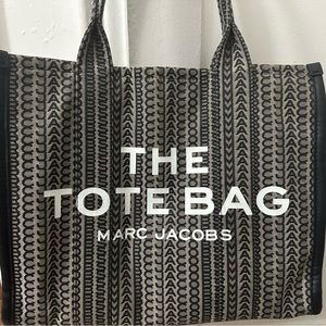 Marc Jacobs large monogram tote bag